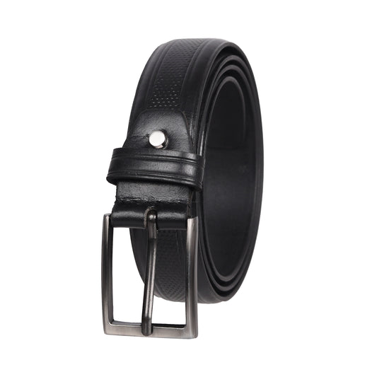PAKA® Men’s Pareller Design Leather Belt – Genuine Leather Belt for Formal & Casual Wear