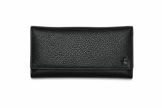 PAKA Genuine Leather Women's 3 Fold Clutch Wallet | 16 Card Slots | Travel Organizer Wallet