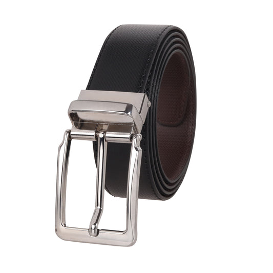 PAKA® Premium Reversible PU Leather Belt for Men – Stylish and Versatile Vegan leather Belt