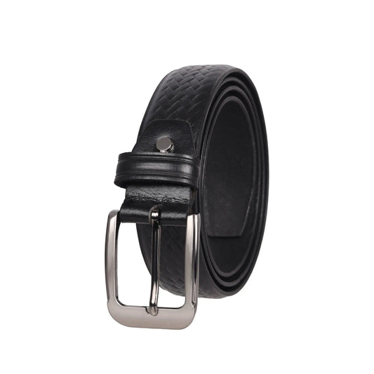 PAKA Men's Braided Genuine Leather Belt - Premium Embossed Design, Multiple Colors & Sizes PAKA