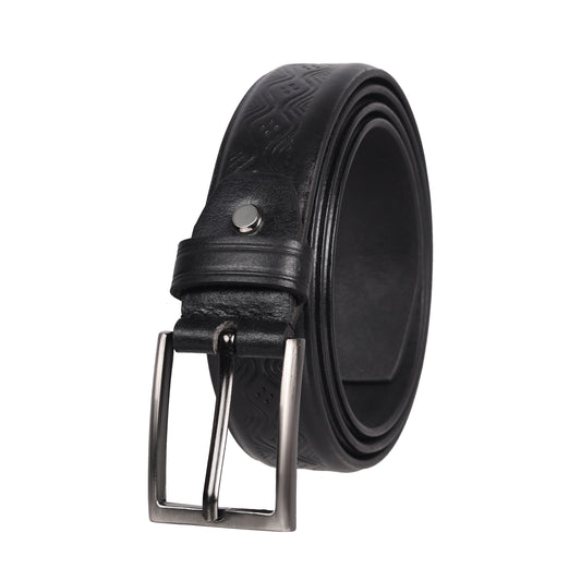 PAKA® Men’s Vintage Design Leather Belt – Genuine Leather Belt for Casual & Formal Wear