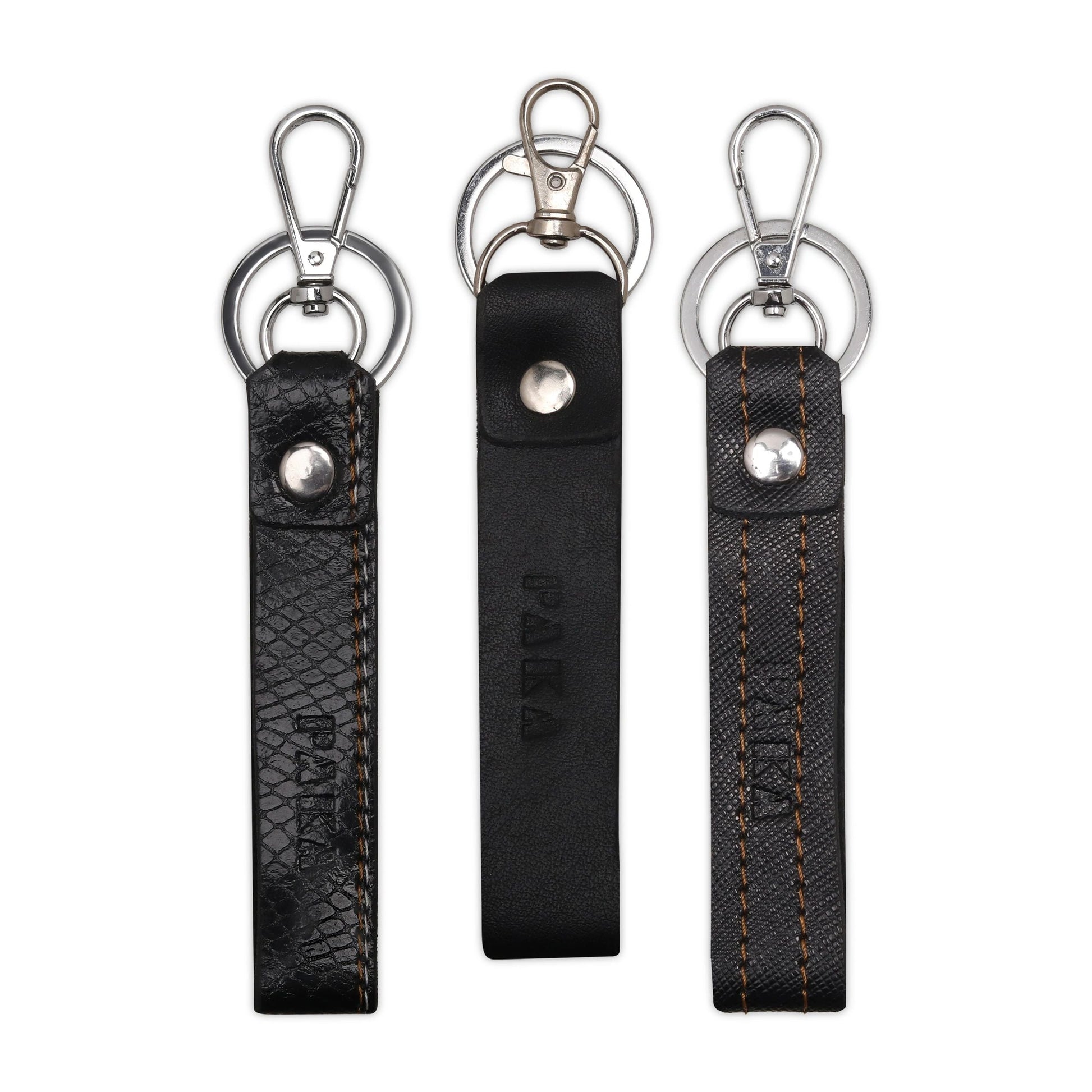 PAKA Genuine Leather Keychain Bell shaped PAKA leathers