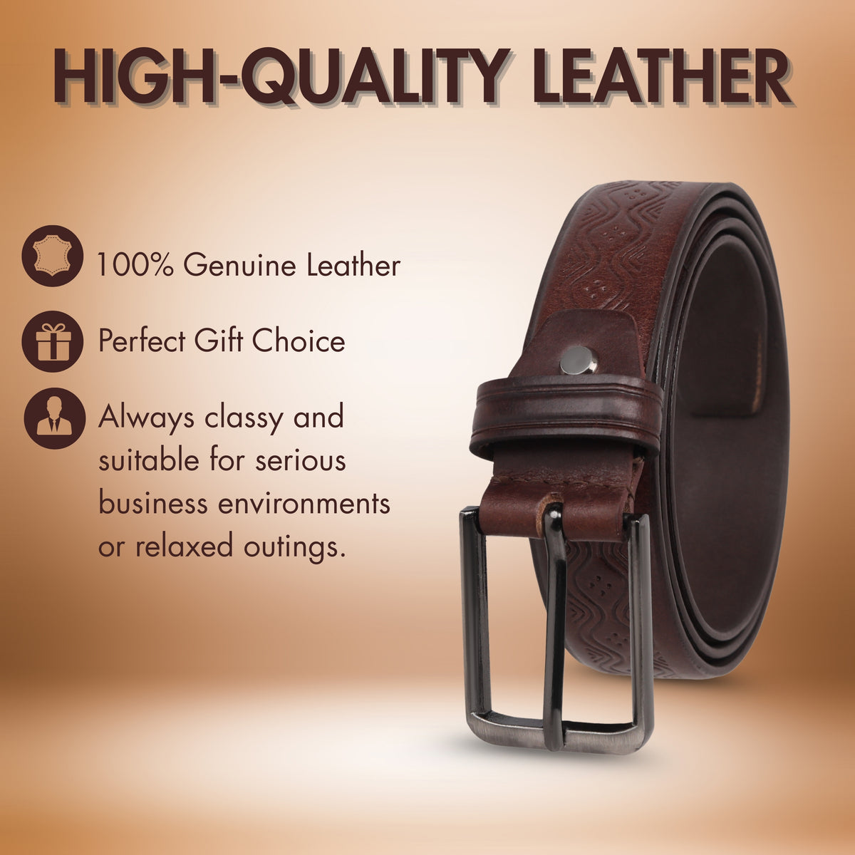 Genuine Men's Leather Belt, Full Grain Leather, Casual Jeans Leather Belts for Men, Hand Made in Canada Genuine Men's Leather Belt, Full Grain Leather, Casual Jeans Leather Belts for Men, Hand Made in Canada