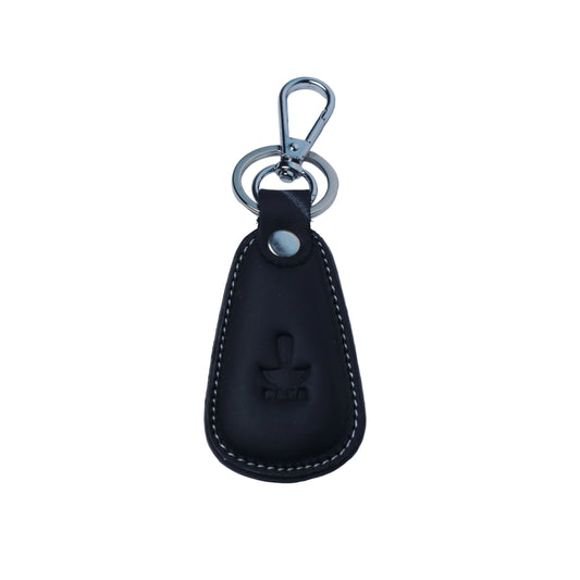 Paka Leather Premium Exotic & Classic Leather Keychain – Heavy Duty Metal Clip Key Holder