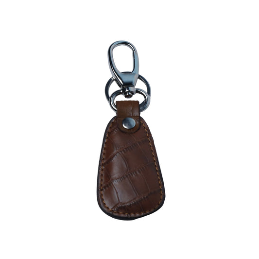 Paka Leather Premium Genuine Leather Key Chain with Swivel Clip