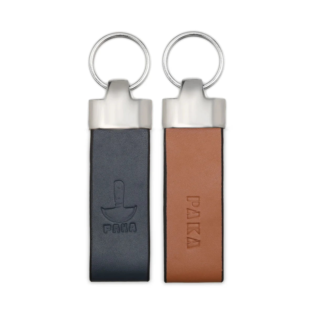 PAKA Genuine Leather Keychain Bell shaped PAKA leathers